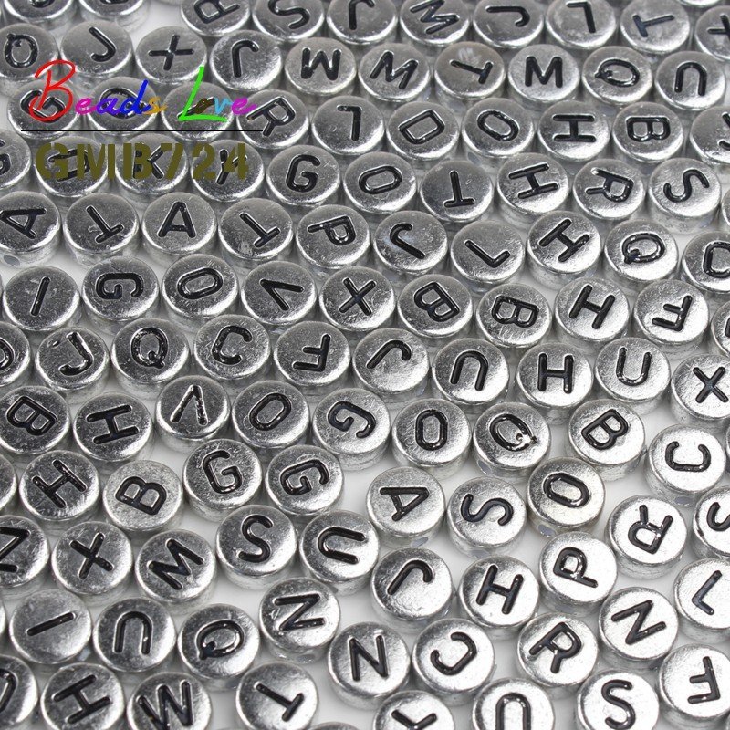 Yassı Harf Boncuk 50gr 370 Adet