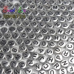 Yassı Harf Boncuk 50gr 370 Adet