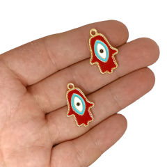 KIRMIZI MİNELİ METAL SALLANTI