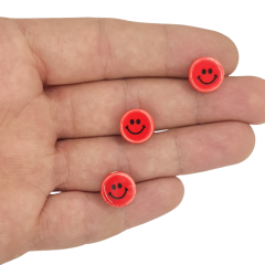 Emoji Seramik Figür Kırmızı