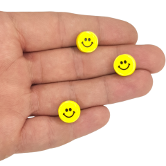 Emoji Seramik Figür Sarı