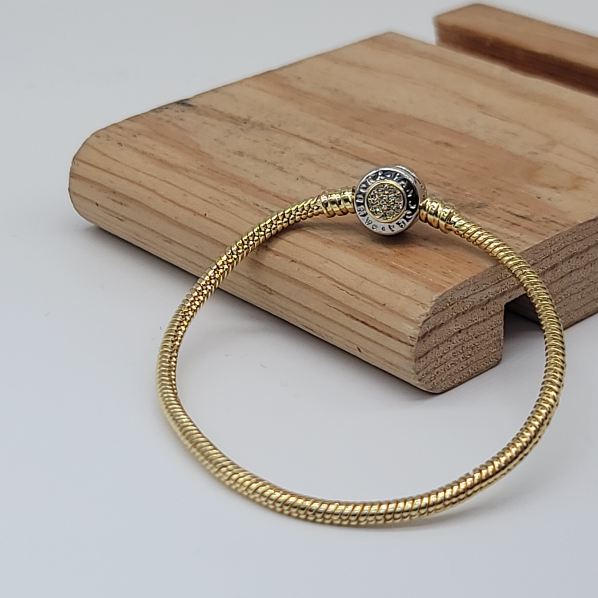 Çelik Bileklik Gold 1 Adet