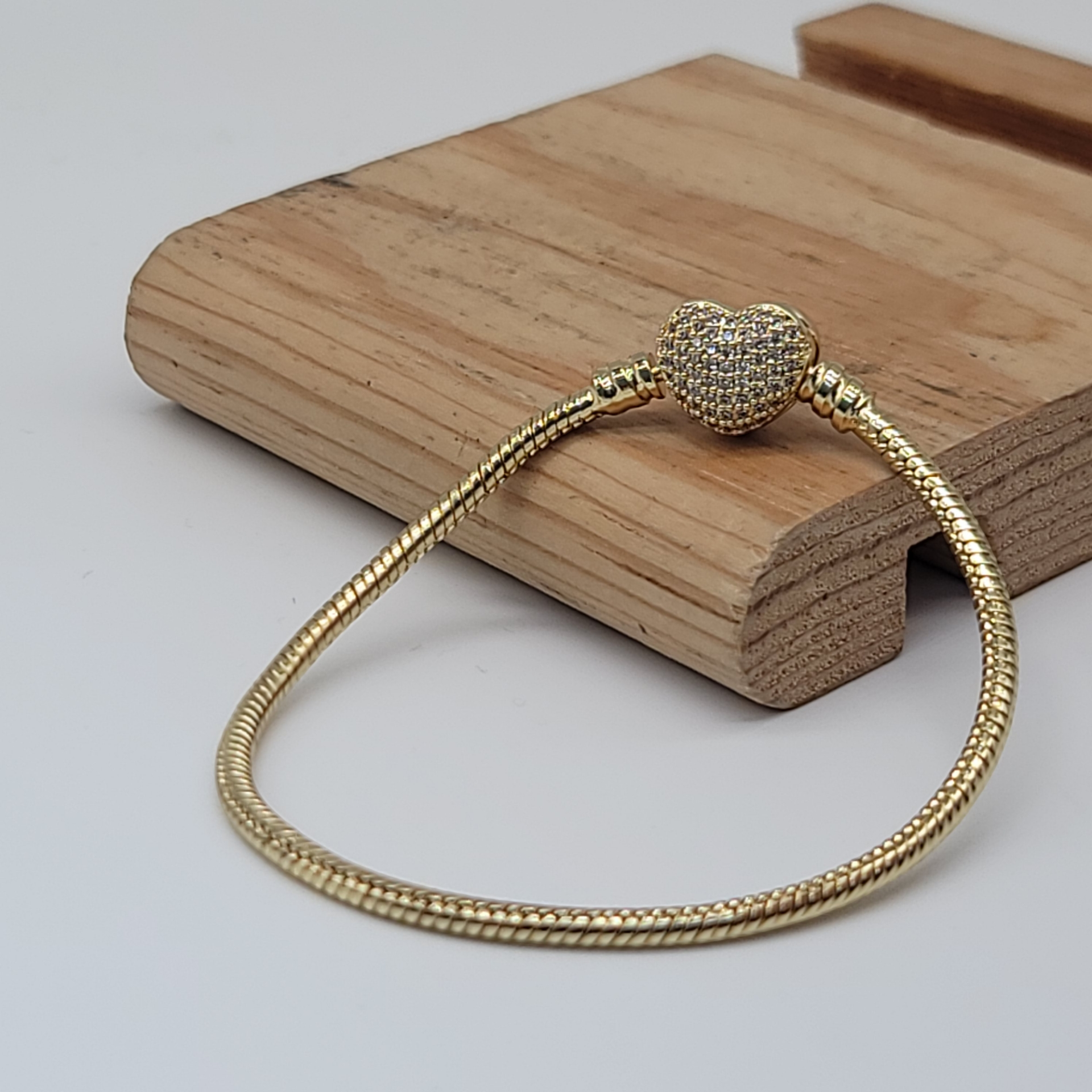 Çelik Bileklik Gold 1 Adet