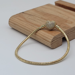 Çelik Bileklik Gold 1 Adet
