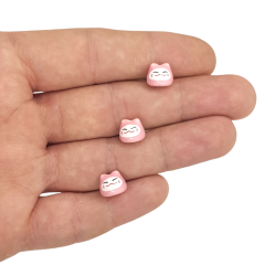 Seramik Figür Açık Pembe
