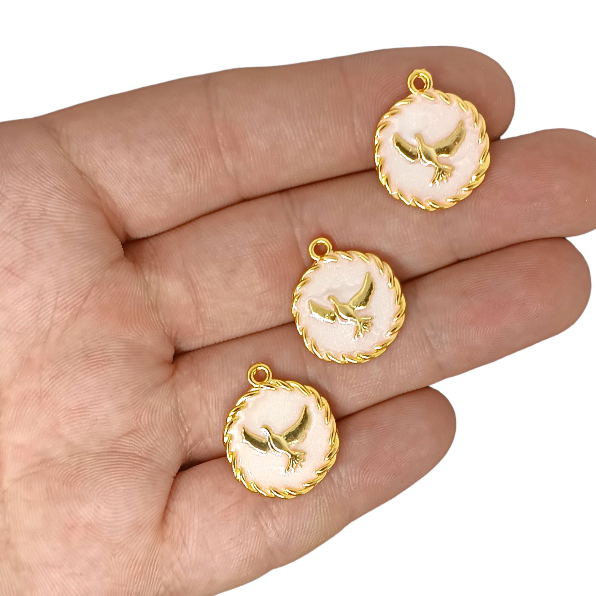 Krem Mineli Kanarya Gold Kaplama