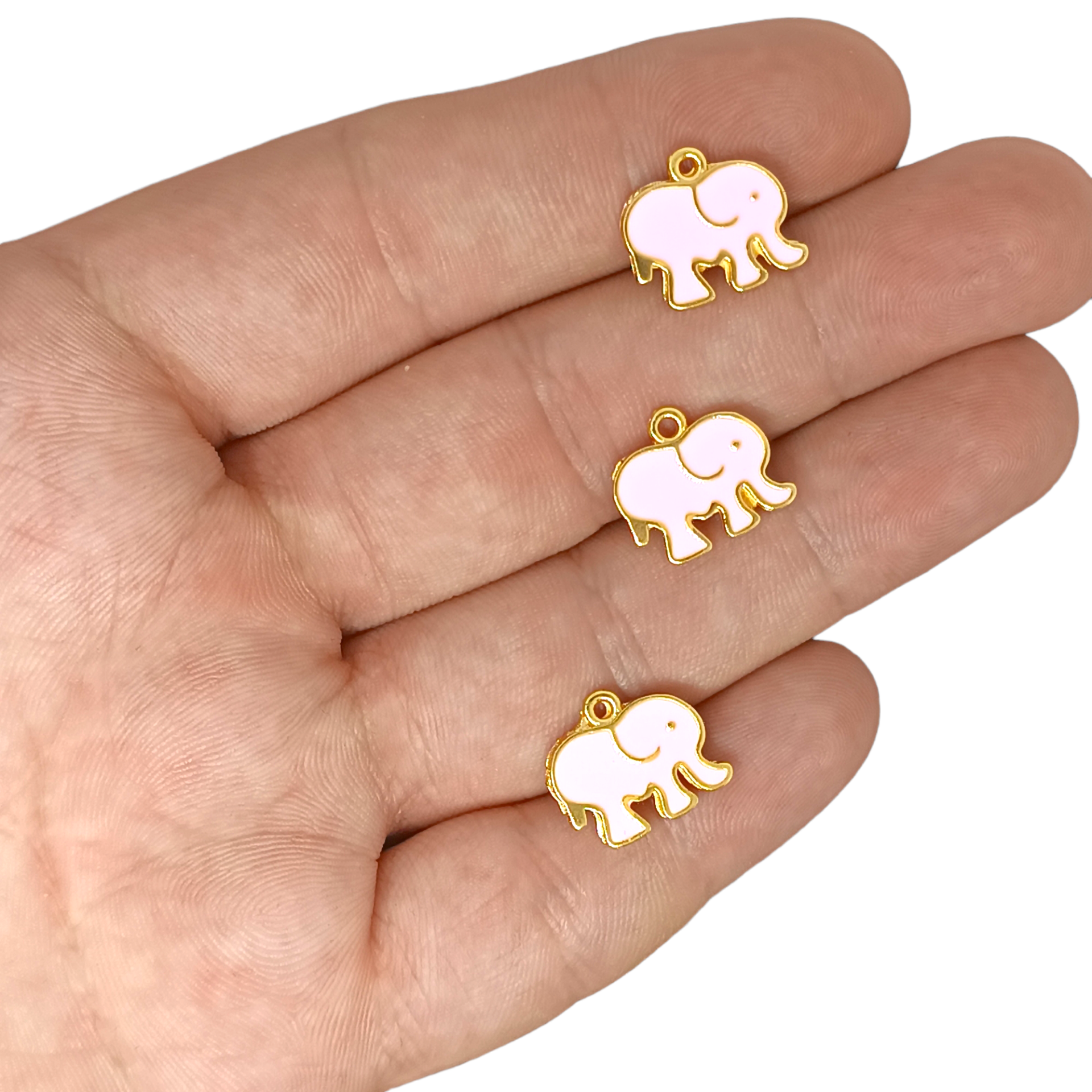 Pembe Mineli Fil Gold Kap.