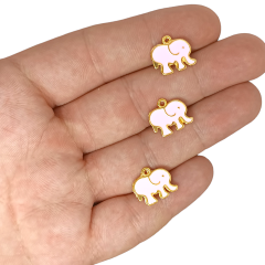 Pembe Mineli Fil Gold Kap.