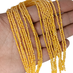 1MM BASIK KRİSTAL KOYU SARI DİZİDE 200 ADET