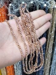 4MM BASIK KRİSTAL DİZİDE 125-140 ADET ÇİFT ROSE
