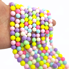 Plastik Renkli Top Dizide 37 Adet