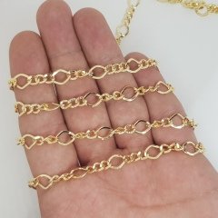 Gold Kaplama Zincir 1 Metre