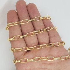 Gold Kaplama Zincir 1Metre