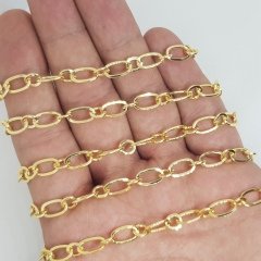 Gold Kaplama Zincir 1 Metre