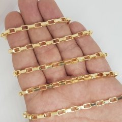 Gold Kaplama Zincir 1 Metre