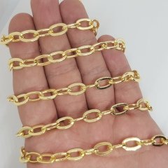 Gold Kaplama Zincir 1 Metre