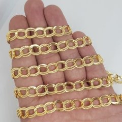 Gold Kaplama Zincir 1 Metre