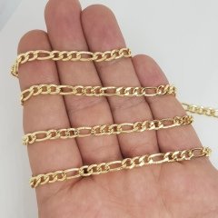 Gold Kaplama Zincir 1 Metre