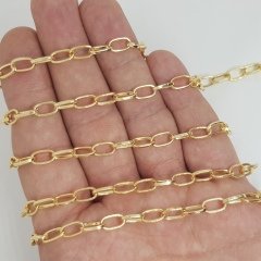 Gold Kaplama Zincir 1 Metre
