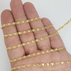Gold Kaplama Zincir 1 Metre