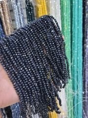 4MM BASIK MAT KRİSTAL DİZİDE 125-140 ADET SİYAH