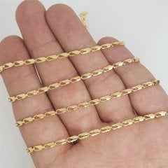Gold Kaplama Zincir 1 Metre