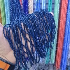 2MM Basık Mat Kristal Dizide 120-140 Adet Lacivert