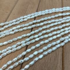 Şekilli İnci 1 Dizi 35CM Krem