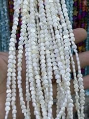 Parlak Renkli Sedef Dizi 35-40 CM 6mm kalp