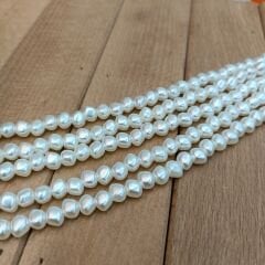 Şekilli İnci 1 Dizi 35CM Krem