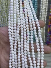 Parlak Renkli Sedef Dizi 35-40 CM 8mm basık
