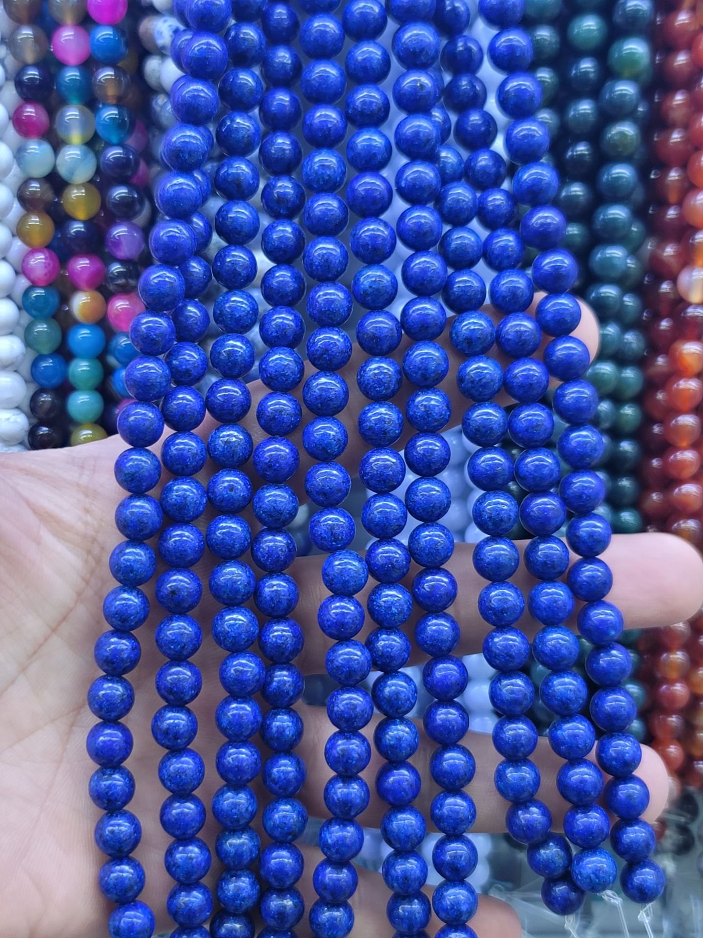 8MM DOĞAL TAŞ DİZİDE 44-50 ADET ORT