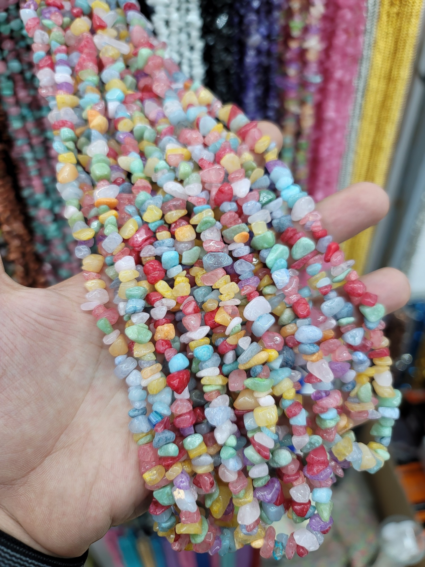 Doğal Kırık Taş Dizi 40cm 280-330 Adet