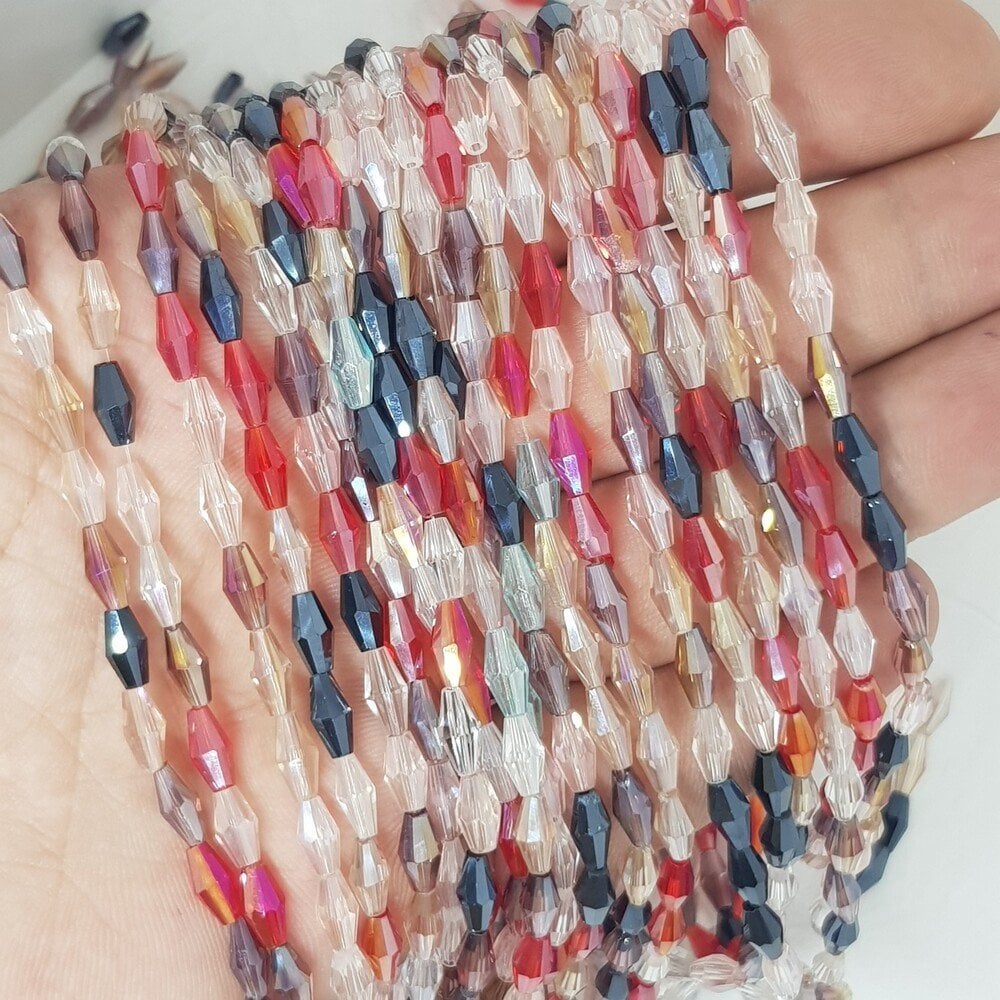 Karışık Arpa Kristal Dizide 33 Adet
