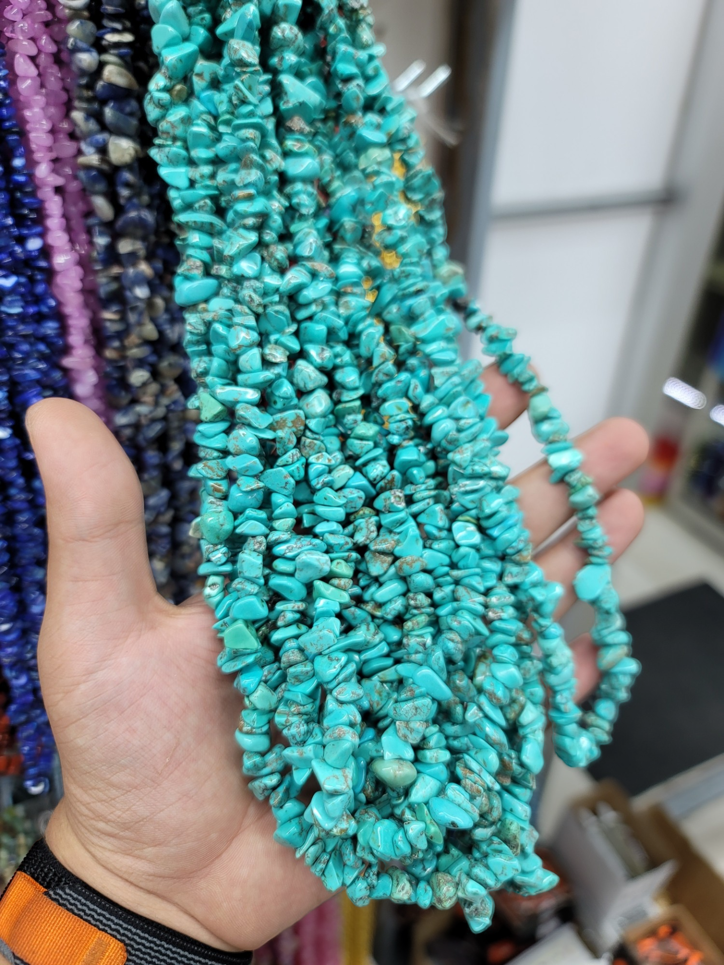 Doğal Kırık Taş Dizi 40cm 280-330 Adet