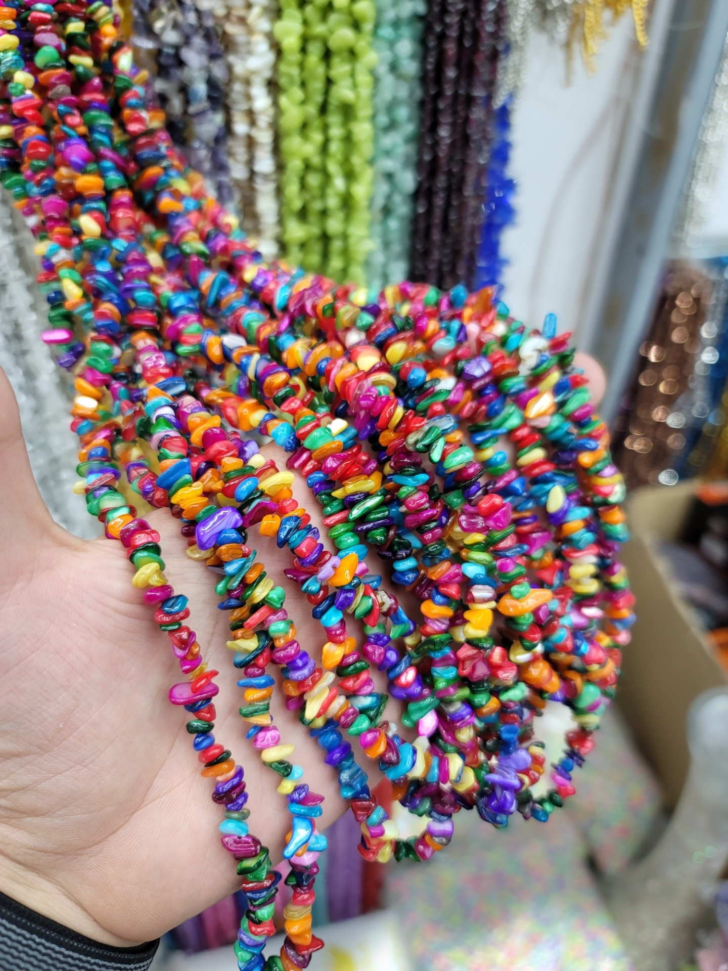 Doğal Kırık Taş Dizi 40cm 280-330 Adet