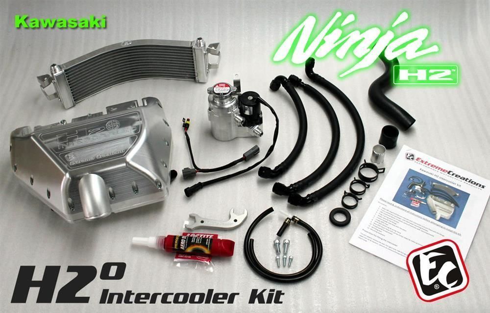 Kawasaki H2 Intercooler kit