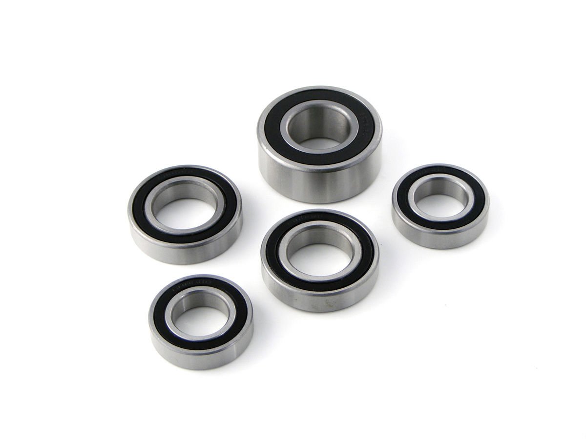 Ceramic Wheel Bearing Set Suzuki Hayabusa (08-25), GSX-R1000 (01-25), GSX-R1000R (17-25), and GSX-R600/750 (00-10) for OEM Wheels
