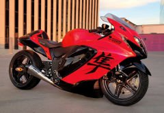 CT Megaphone Full System w/ 17'' Muffler Suzuki Hayabusa (21-25)