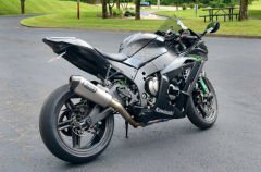CT Single Full System w/ 16'' QuietKore Muffler ZX-10R/RR (16-25)
