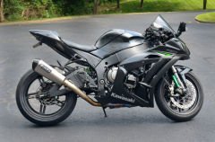 CT Single Full System w/ 16'' QuietKore Muffler ZX-10R/RR (16-25)