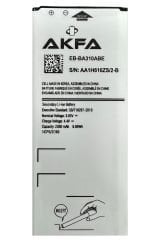 Samsung Galaxy  A3 A310 Premium 2900 mAh Batarya (Maxi Performans) - Akfa