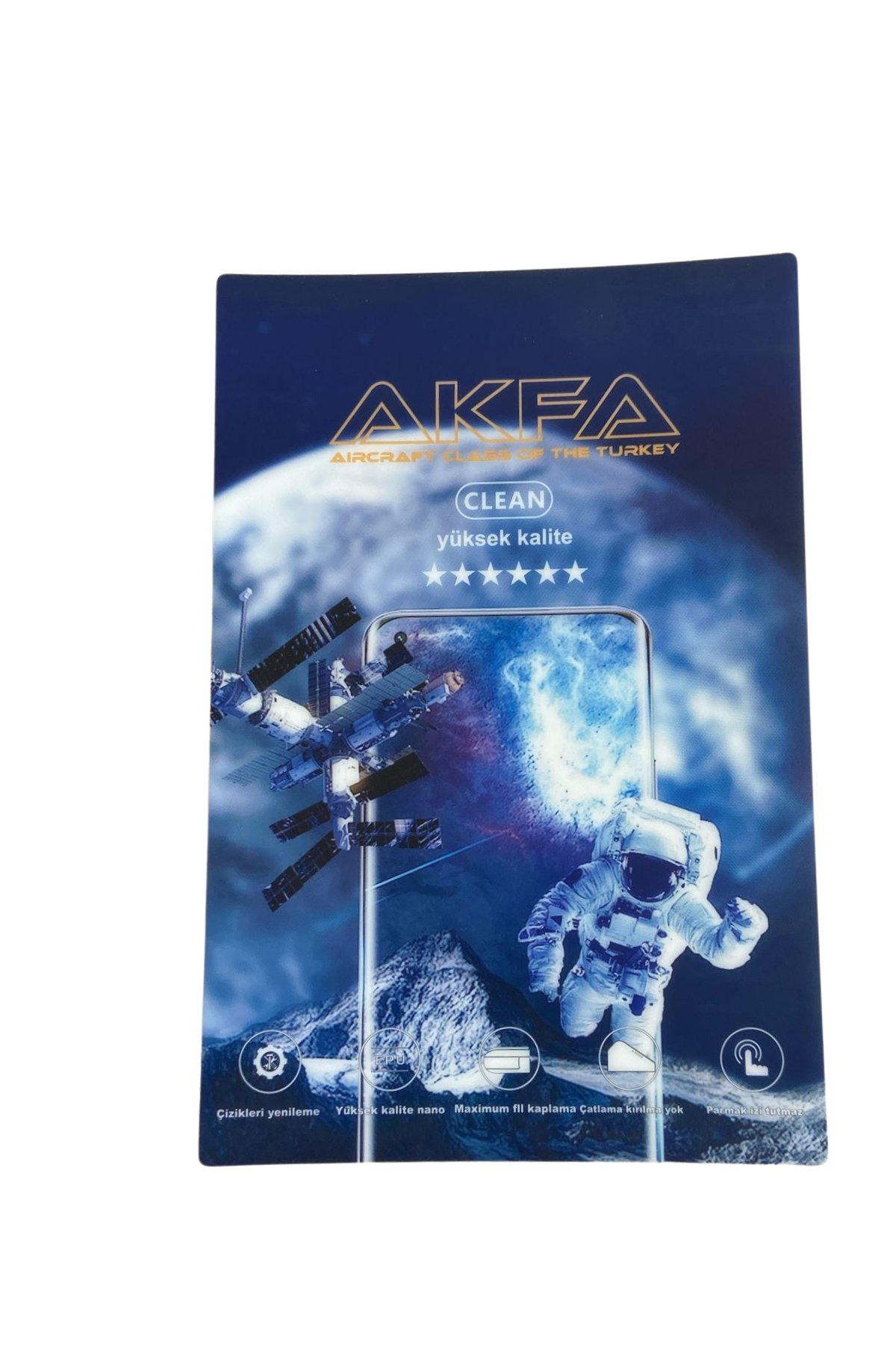 50 ADET PREMİUM AKFA NANO ŞEFFAF EKRAN KORUYUCU