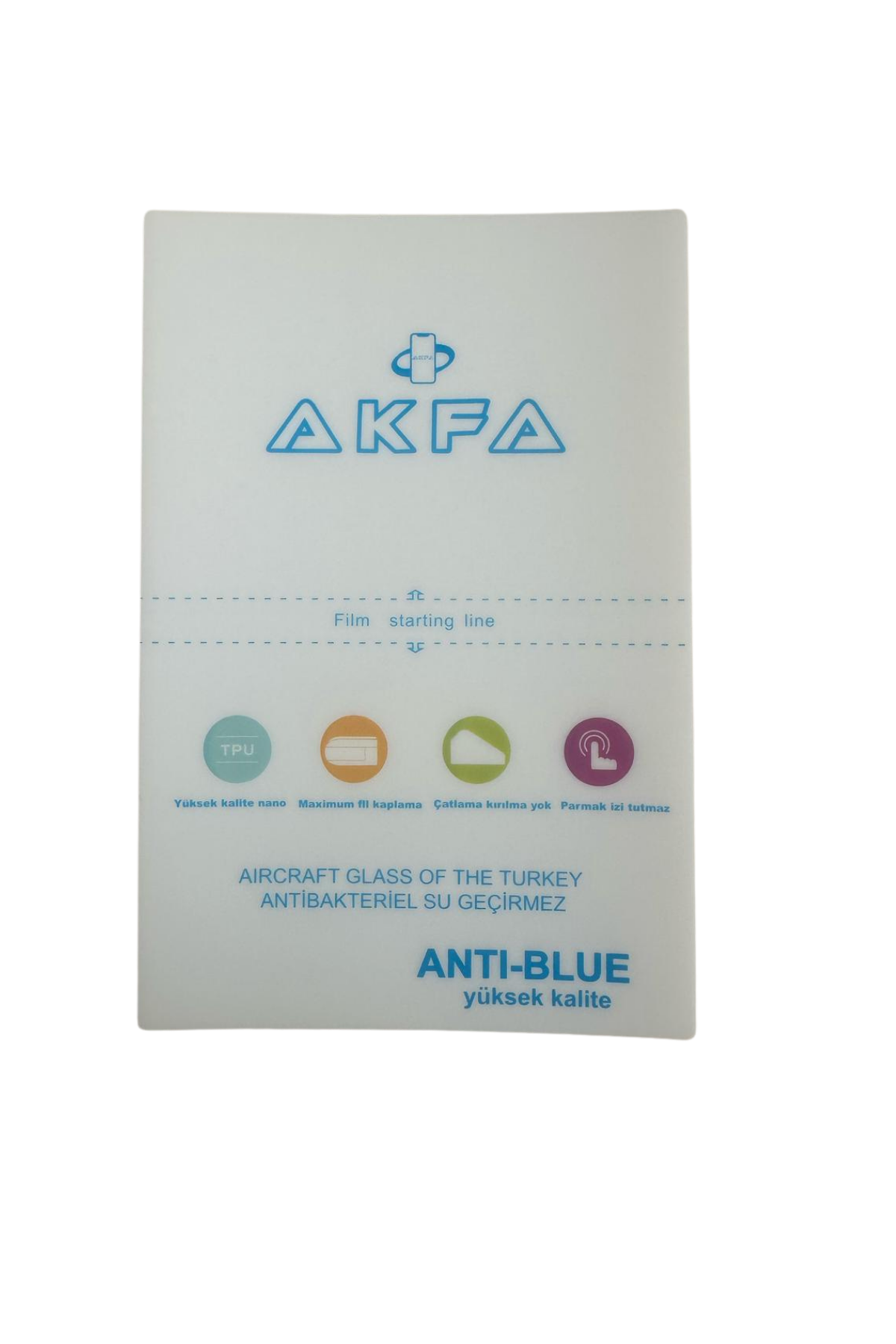 50 ADET Akfa Nano ANTİ-BLUE Ekran Koruyucu