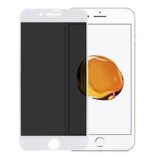 Apple iPhone 6S Beyaz Akfa Metalik Şeffaf Ekran Koruyucu