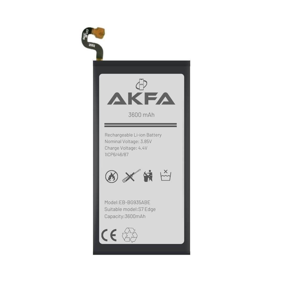 Samsung Galaxy S7 Edge Premium Akfa Batarya (Maxi Performans)