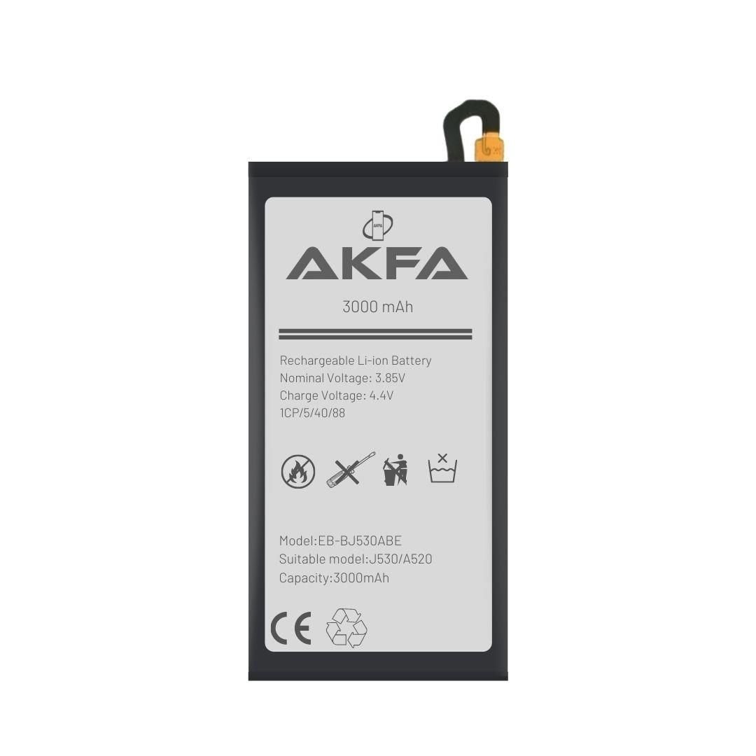 Samsung Galaxy A5 2017 A520 Premium Akfa Batarya (Maxi Performans)