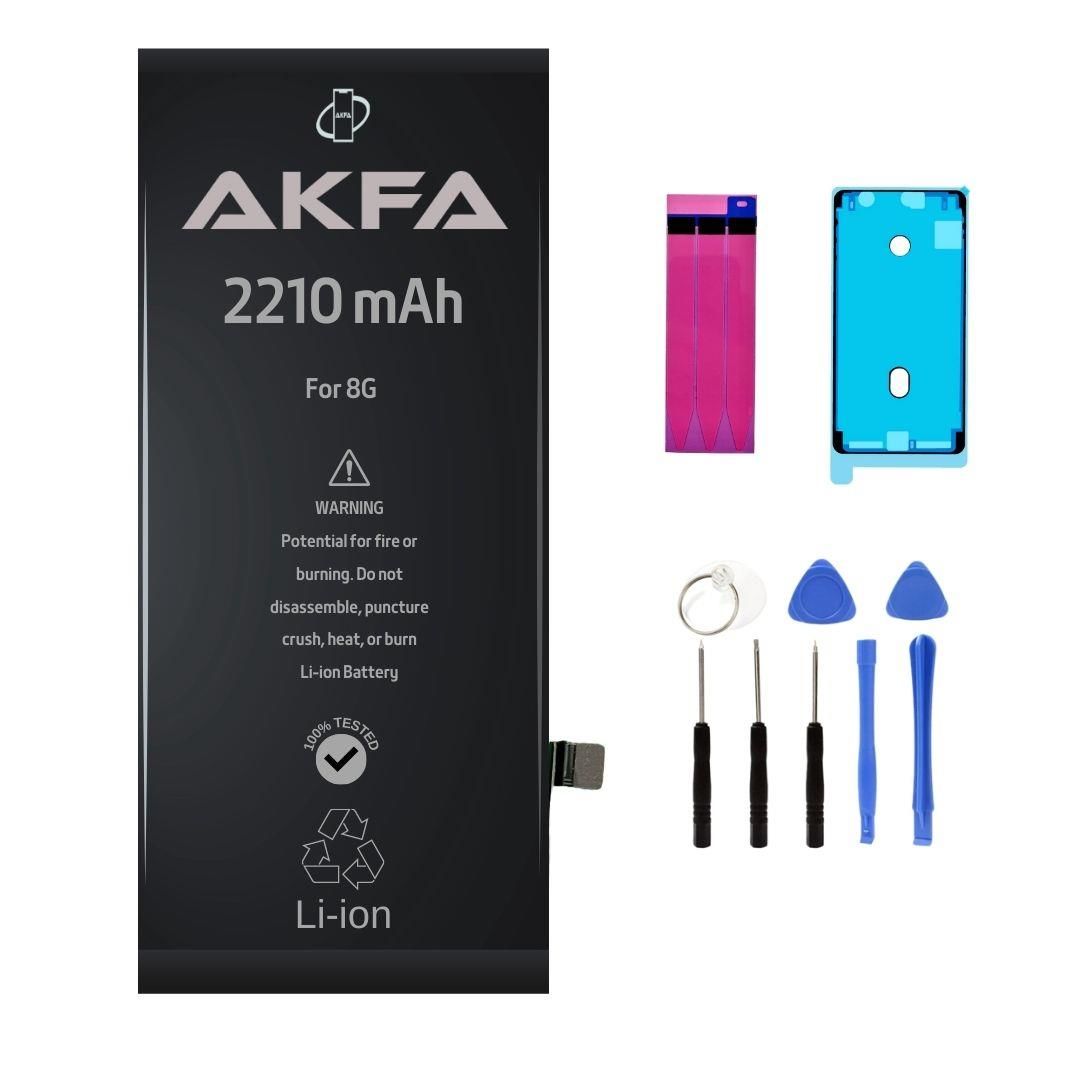 iPhone 8 Premium Akfa Telefon Batarya 2210 mAh  (Maxi Performans)
