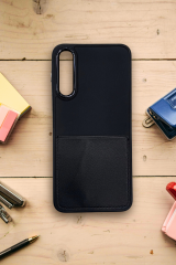 AKFA Samsung Galaxy A30S Uyumlu Deri Kartlık Bölmeli  Kılıf – Şıklık ve Fonksiyonelliği Bir Arada