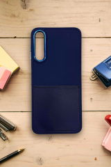 AKFA Samsung Galaxy A30S Uyumlu Deri Kartlık Bölmeli  Kılıf – Şıklık ve Fonksiyonelliği Bir Arada